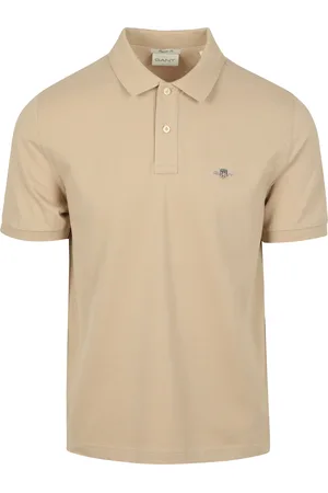 GANT Shield Piqué Polo Shirt Sand size 3XL