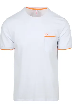 sun68 Piqué T-Shirt Fluo Stripe size L