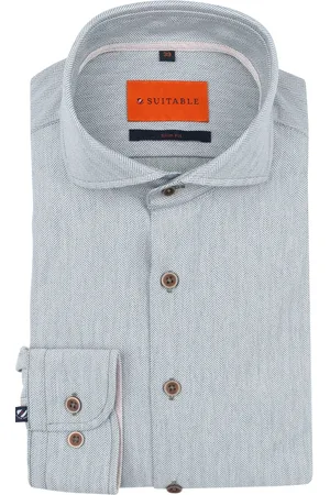 Suitable Herringbone Shirt size 38
