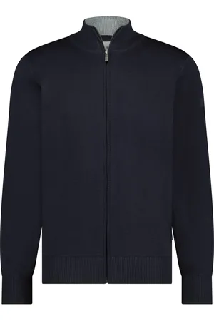 State of art Cardigan Wool Blend Navy Dark size 3XL