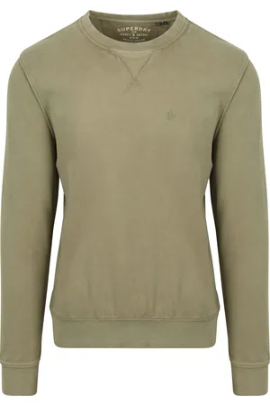 Superdry Sweater Classic Essential Olive Green size 3XL