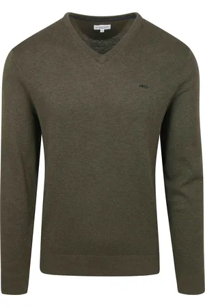 McGregor Pullover V-Neck Olive Dark size 3XL