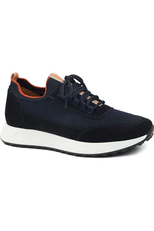 Suitable Sneaker Suede Navy Dark size 41