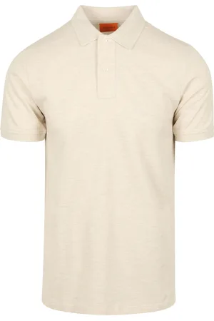 Suitable Mang Polo Shirt Ecru Off-White size 3XL