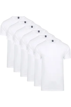 Alan Red Special Offer O-Neck T-shirts 6-Pack size L