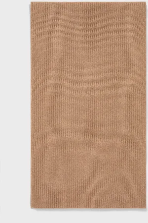 Sunspel Cashmere Ribbed Scarf in Melange