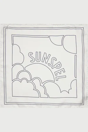 Sunspel Silk Pocket Square in