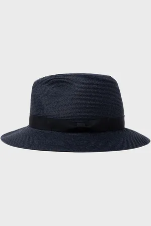 Sunspel Kijima Takayuki Paper Hat in Navy