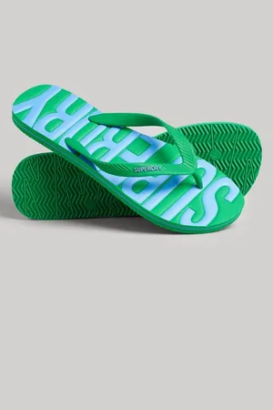 Mens superdry flip flops sale store