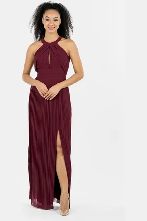 Tfnc burgundy 2024 maxi dress