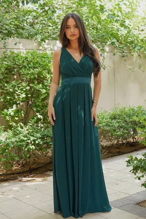 TFNC TFNC Kily Forest Maxi Dress