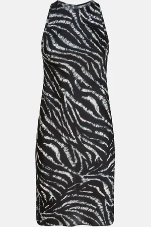 The Attico Black and white mini dress