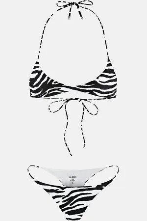 The Attico White and black bikini