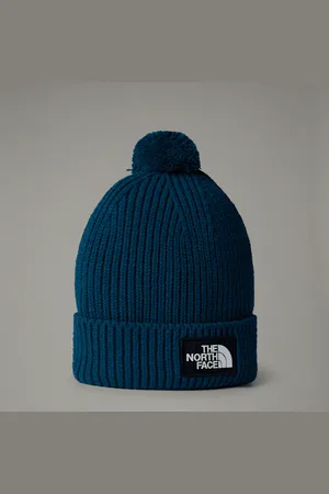 The North Face Tnf Logo Box Pom Beanie One Size male