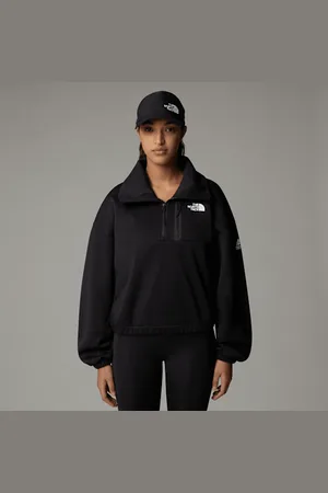 The North Face Women’s Mountain Athletics 1/4 Zip Funnel Neck Fleece Size L female