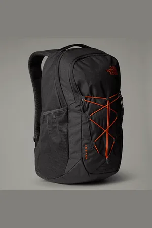 The North Face Jester Backpack Tnf Dark Grey Heather-persian Orange - Npf One Size male