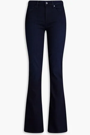 Paige Manhattan mid-rise bootcut jeans - Blue - 32