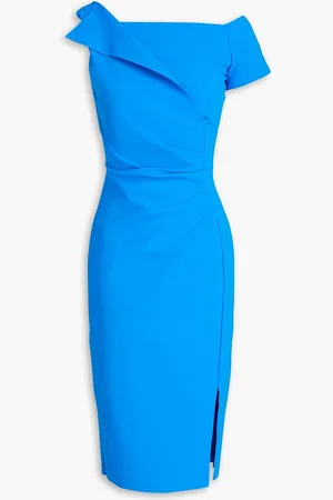 CHIARA BONI LA PETITE ROBE Affie gathered scuba dress