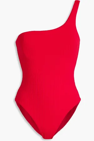 Melissa Odabash Palermo one-shoulder ribbed swimsuit - - IT 40