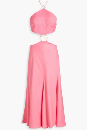 Cult Gaia Nadeesha embellished cutout woven midi dress - - L