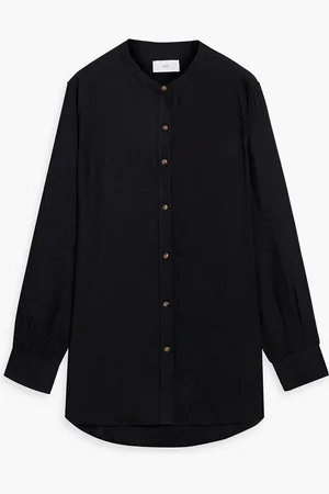 ONIA Air linen-blend shirt - - S