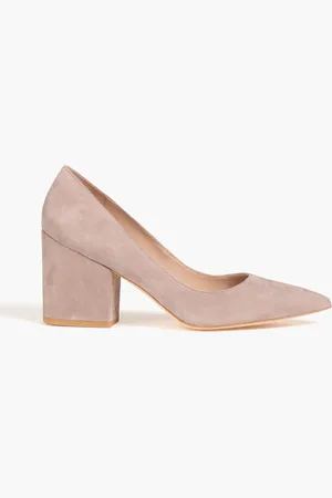 Stuart Weitzman Ave 75 suede pumps - Neutral - EU 35.5