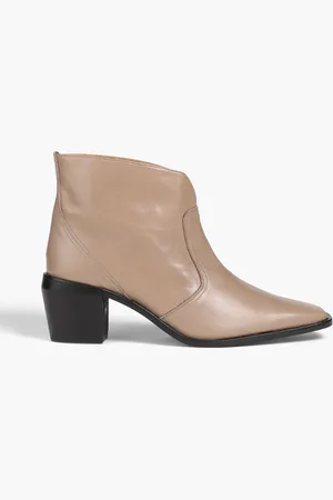 REJINA PYO Leather ankle boots - Neutral - EU 36