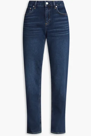 RAG&BONE Dre faded low-rise boyfriend jeans - Blue - 25