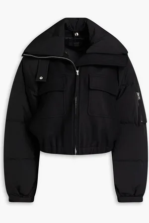 Helmut Lang Quilted shell and twill down jacket - - S