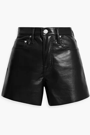 Frame Stretch-leather shorts - - 24