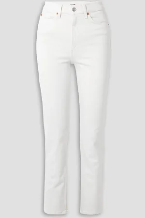 RE/DONE 70s high-rise straight-leg jeans - White - 28
