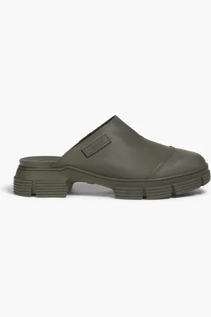 Ganni Rubber mules - Green - EU 35