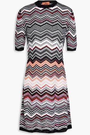 Missoni Sequined crochet-knit mini dress - - IT 36