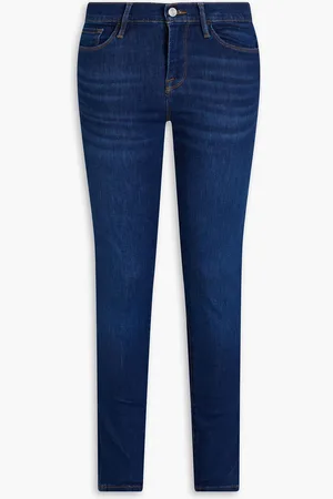Frame Le Skinny low-rise skinny jeans - Blue - 25