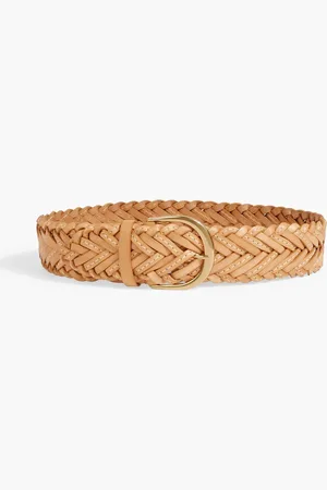 ZIMMERMANN Braided leather belt - Neutral - XS/S