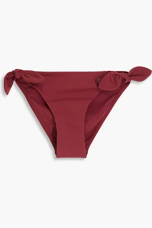 ZIMMERMANN Bow-detailed low-rise bikini briefs - - 0