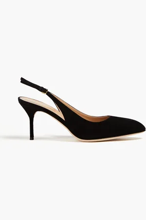 Sergio Rossi Chichi suede slingback pumps - - EU 36.5