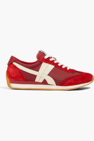 Tory Burch Shell suede sneakers - Burgundy - US 5