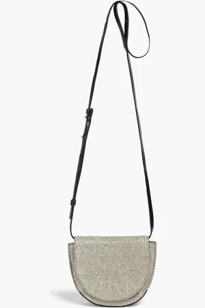 Ganni Lamé shoulder bag - Metallic - OneSize
