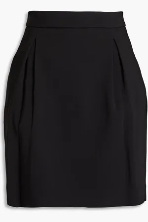 Versace Asymmetric lace-waistband Skirt - Farfetch