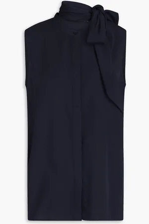 Tory Burch Crepe de chine top - Blue - US 12