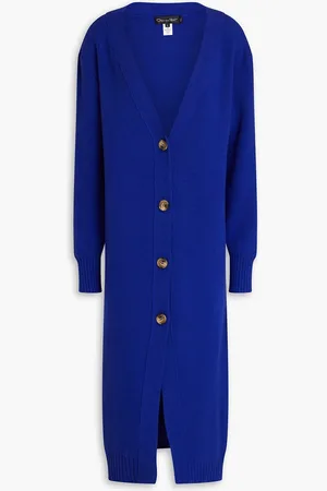 Oscar de la Renta Wool cardigan - Blue - XS