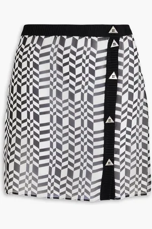 Missoni Printed silk-chiffon mini skirt - - IT 44