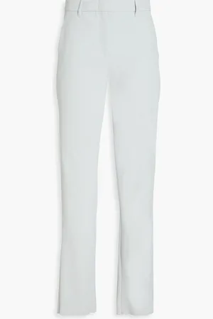 Emporio Armani Crepe tapered pants - Gray - IT 40
