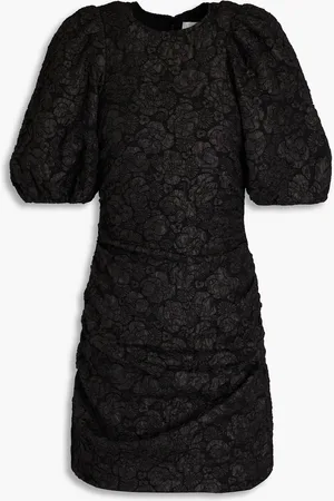 Ganni Cloqué mini dress - - DE 32