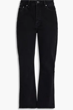 Ganni High-rise kick-flare jeans - - 24W/ 34L