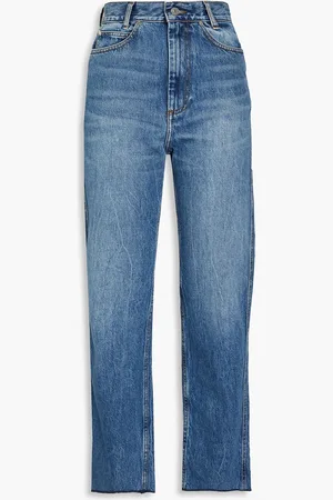 Sandro High-rise straight-leg jeans - Blue - FR 42