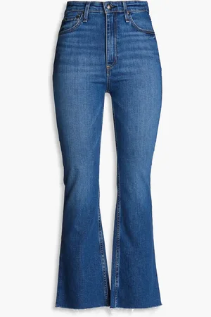 RAG&BONE Casey high-rise kick-flare jeans - Blue - 25
