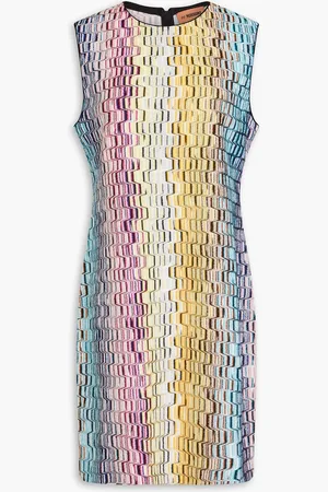 Missoni Metallic crochet-knit mini dress - - IT 46