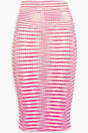 Missoni Space-dyed knitted skirt - Pink - IT 42